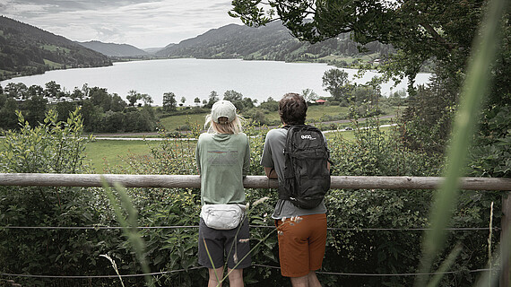 Aussicht auf Alpsee im Allgäu - Alpsee Camping Immenstadt
