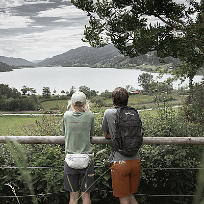 Aussicht auf Alpsee im Allgäu - Alpsee Camping Immenstadt