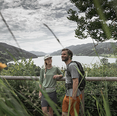 Paar an Aussichtspunkt am Alpsee - Alpsee Camping Immenstadt