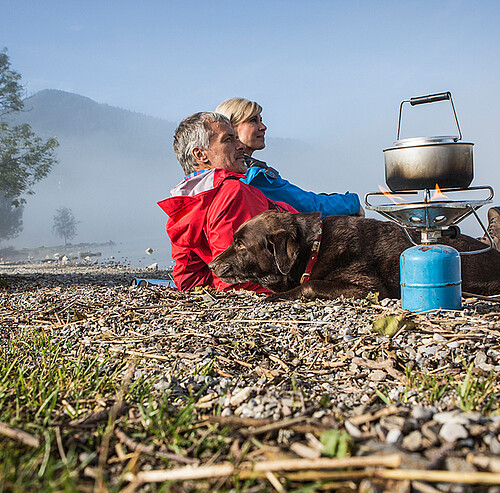 camping mit hund am alpsee