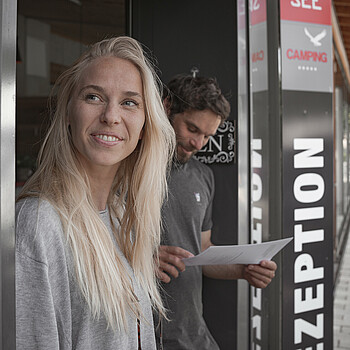 Rezeption Campingplatz - Alpsee Camping Immenstadt