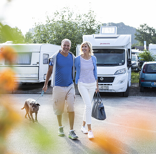 Ankunft 5 Sterne Campingplatz Alpsee Camping