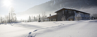 Alpsee Camping - Winterlandschaft Allgäu Campingplatz