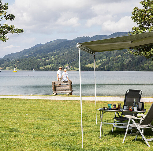 camper direkt am alpsee