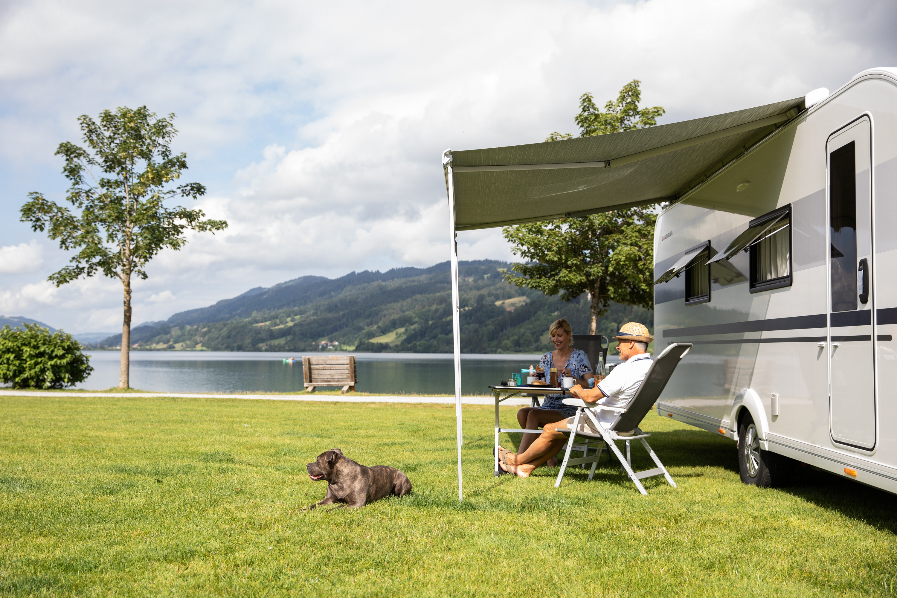Direkter Seezugang im Alpsee Camping Immenstadt